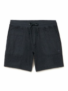 Outerknown - High-Tide Straight-Leg Organic Cotton-Blend Jersey Drawstring Shorts - Blue