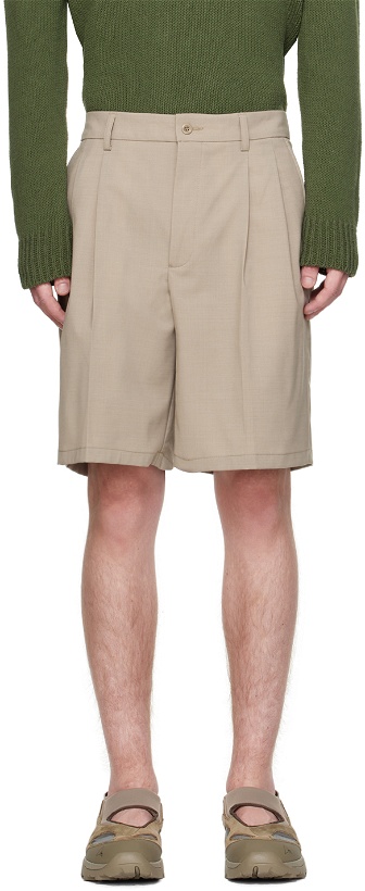 Photo: NORSE PROJECTS Beige Benn Shorts