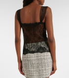 Valentino Lace sheer top