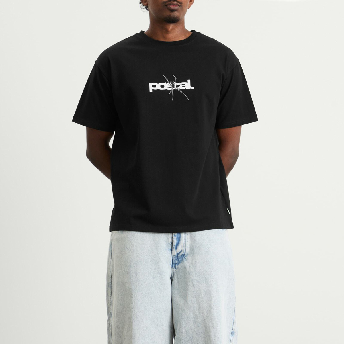 POSTAL Men's Spider T-Shirt in Black