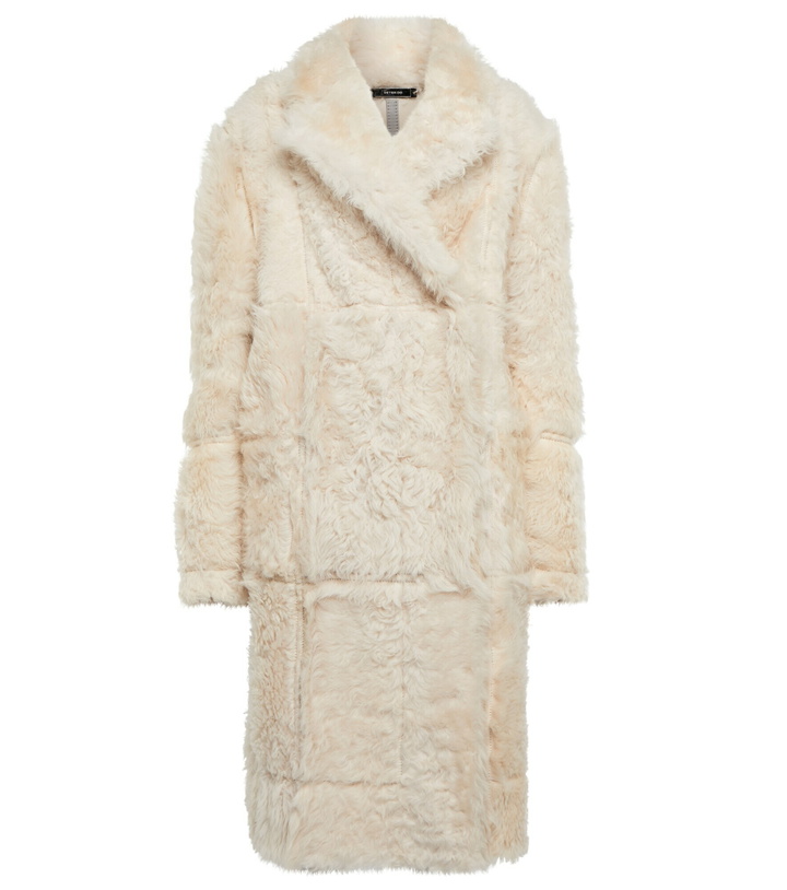 Photo: Peter Do - Double-breasted shearling coat