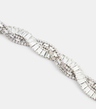 Alessandra Rich Crystal-embellished choker