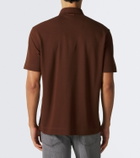 Zegna Cotton piqué polo shirt