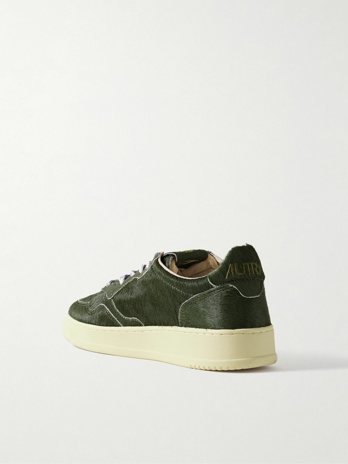 Autry - Medalist Pony Hair Sneakers - Green