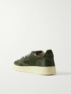 Autry - Medalist Pony Hair Sneakers - Green