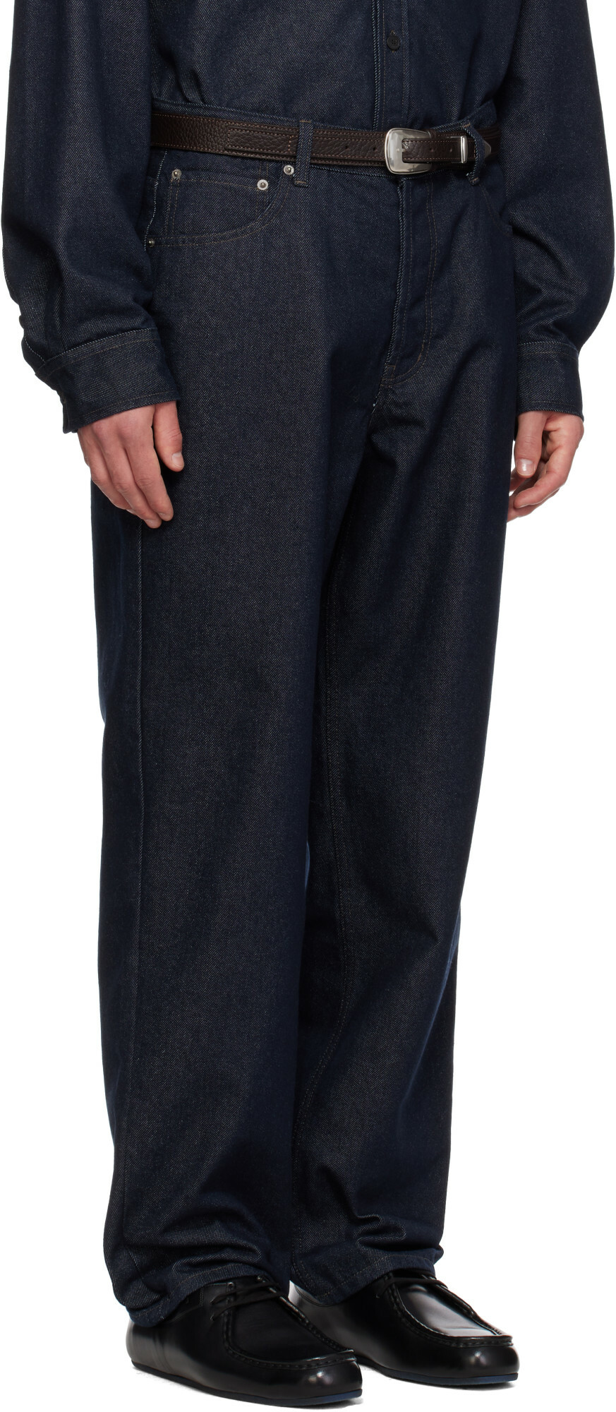 LE17SEPTEMBRE Navy 5-Pocket Jeans
