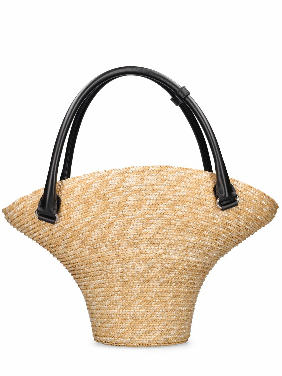 ハンドバッグ Balenciaga Straw Mini Beach Handbag BALENCIAGA - Medium Straw Blend Beach Bag Balenciaga