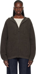 Lauren Manoogian Gray Fine Terry Hoodie