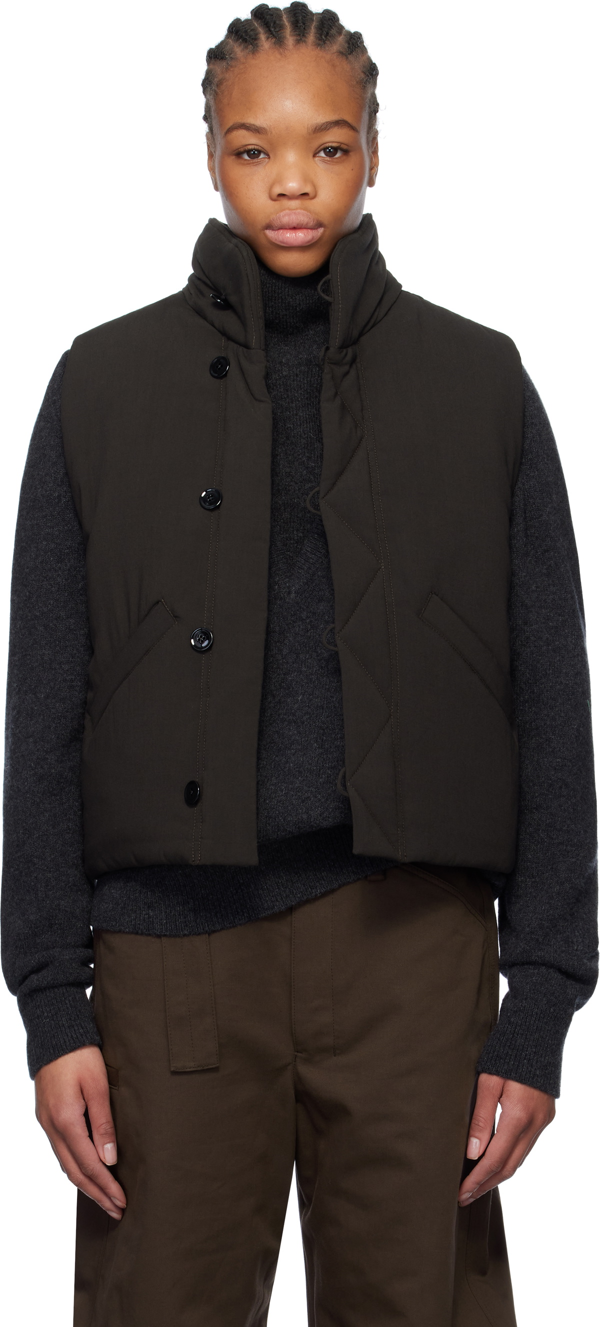 LEMAIRE Gray Reporter Vest Lemaire