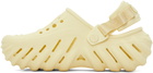 Crocs Yellow Echo Clogs