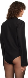 Coperni Black Tailored Bodysuit