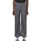 ADER error Grey Two-Way Trousers