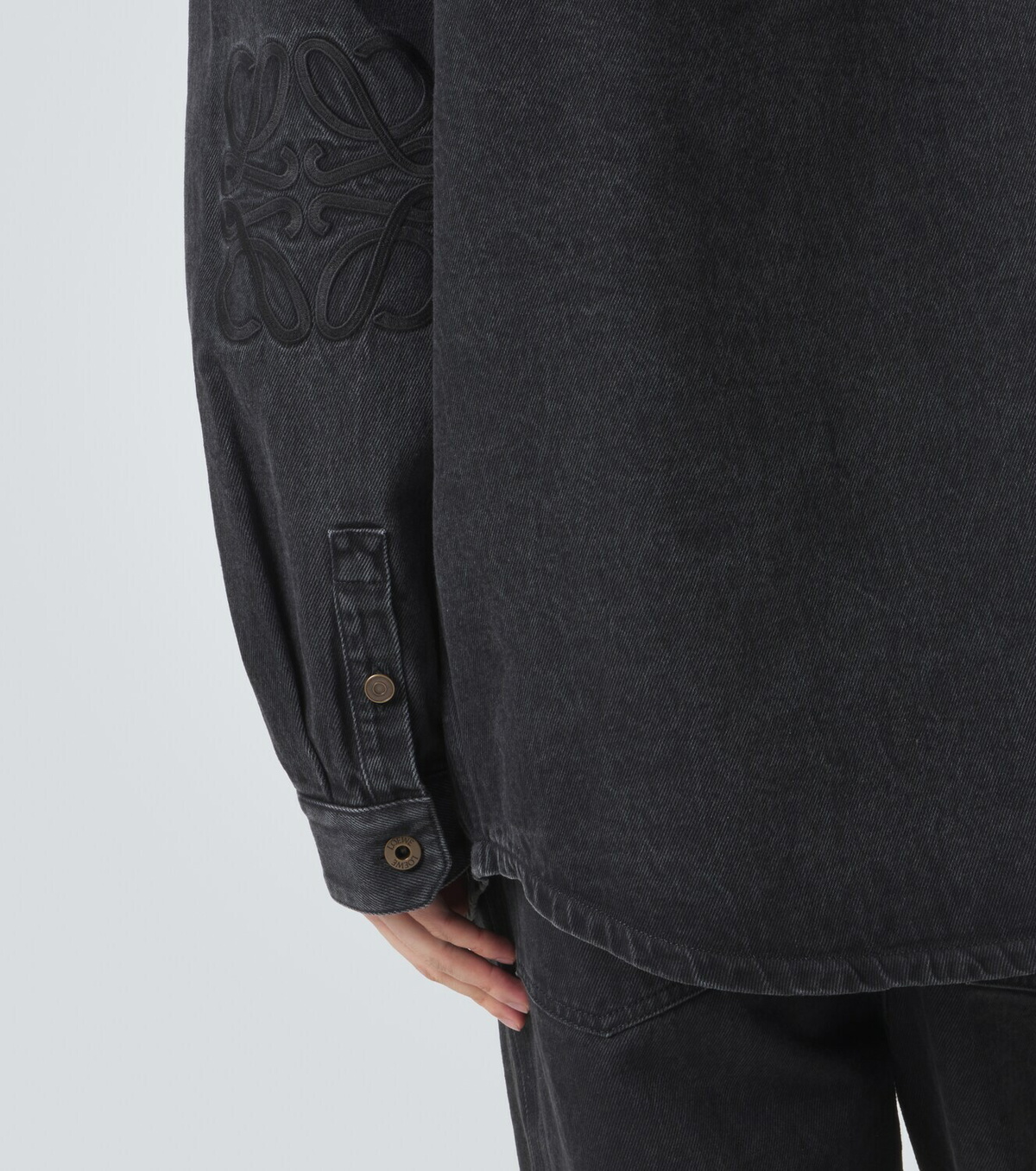 Loewe Anagram denim overshirt