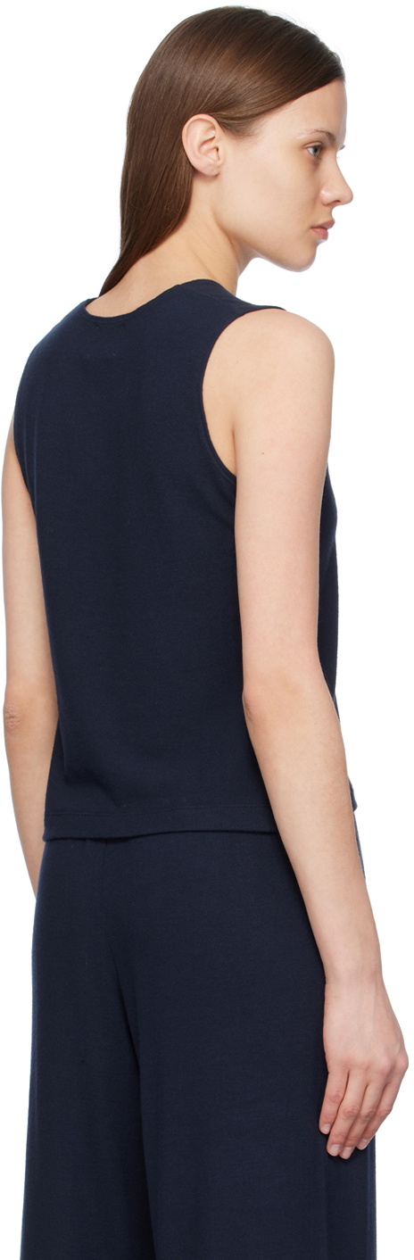 LESET Navy Lauren Vest