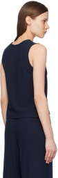LESET Navy Lauren Vest