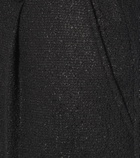 Deveaux New York - Nicola high-rise straight tweed pants