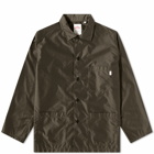 Danton Men's Poplin Shirt Jacket in Dark Khaki