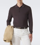 Canali Virgin wool polo sweater