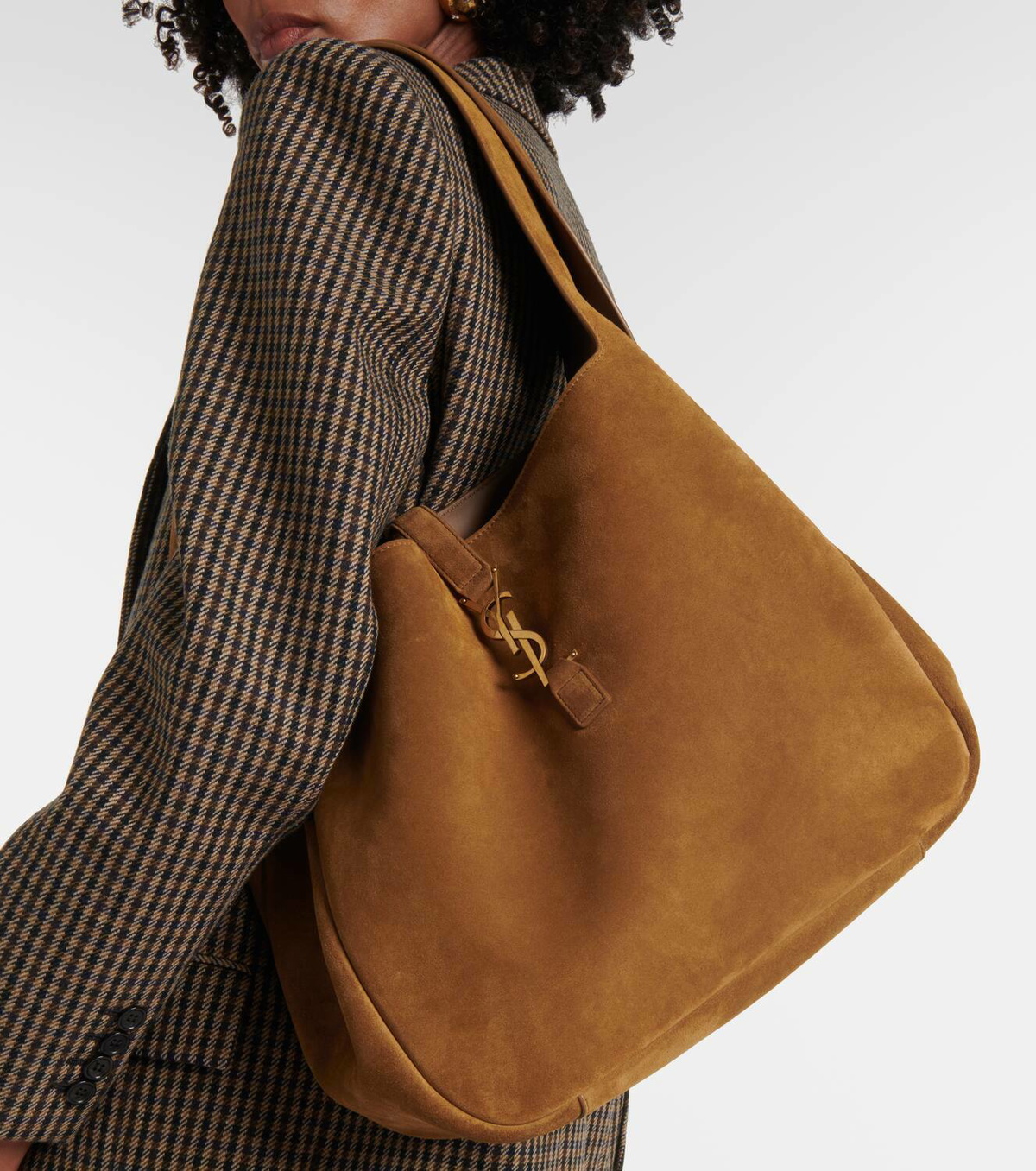 SAINT LAURENT- LE 5 A 7 BEA（スエード） LE 5 À 7 BEA in suede | Saint Laurent | YSL US