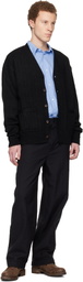 visvim Black Knit Cardigan