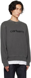 Carhartt Work In Progress Gray Duster Sweatshirt