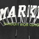 MARKET Men's Super Hoodie in Washed Black
