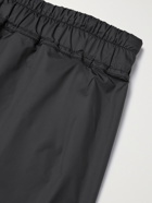 RICK OWENS - Champion Logo-Embroidered Recycled Nylon Drawstring Shorts - Black - XS