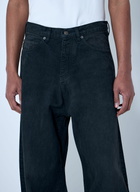 Balenciaga Wide-Leg Denim Trousers