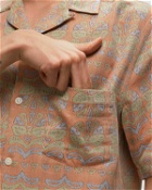 Portuguese Flannel Resort Shirt Multi/Beige - Mens - Shortsleeves