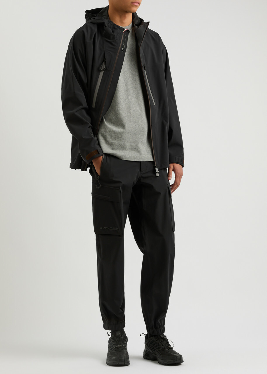 Moncler Grenoble Day-Namic Stretch-nylon Cargo Trousers Black