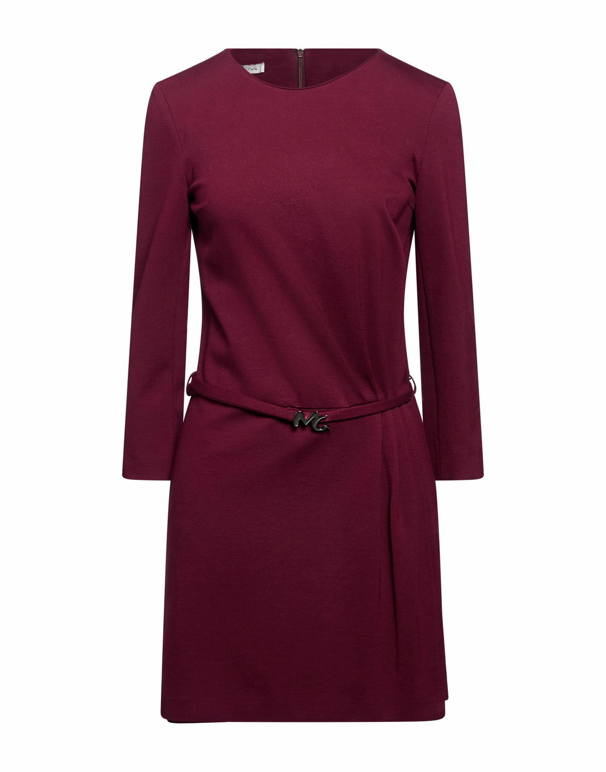 Manila Grace Womens Mini dress Burgundy