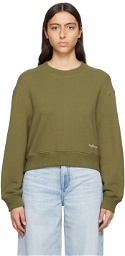rag & bone Green Vintage Sweatshirt