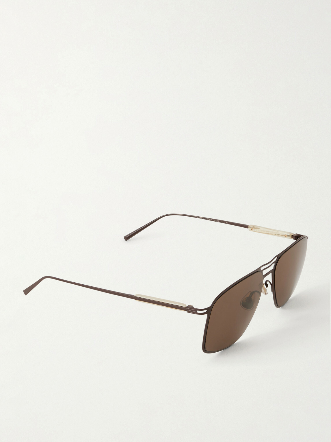 Brunello Cucinelli - Aviator-Style Titanium Sunglasses