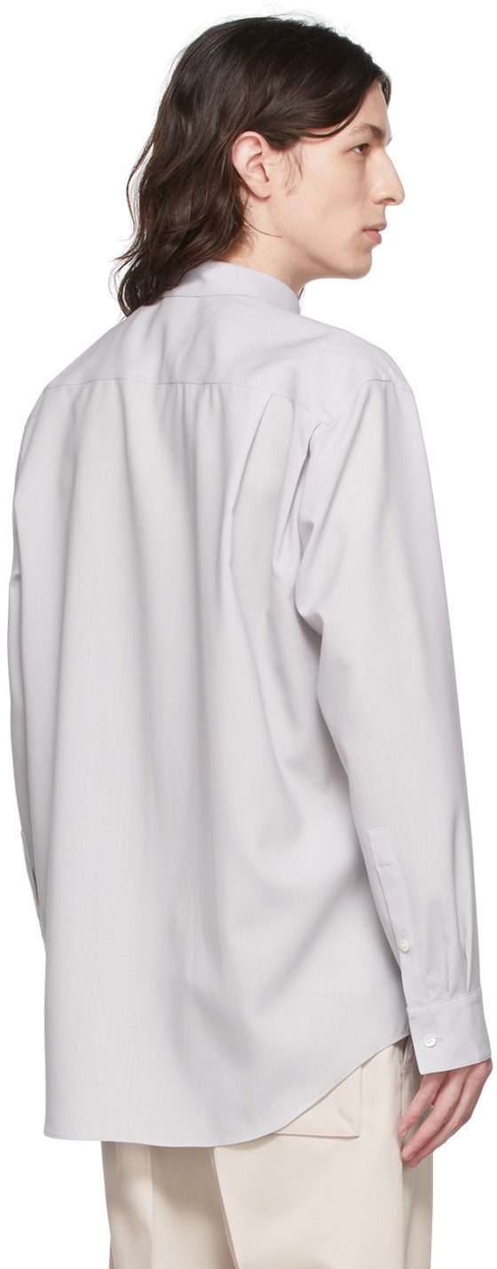 OVERCOAT Gray Wool Shirt
