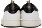 Officine Creative White & Black 'The Answer 001' Sneakers