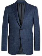 Zegna - Milano Wool-Blend Blazer - Blue