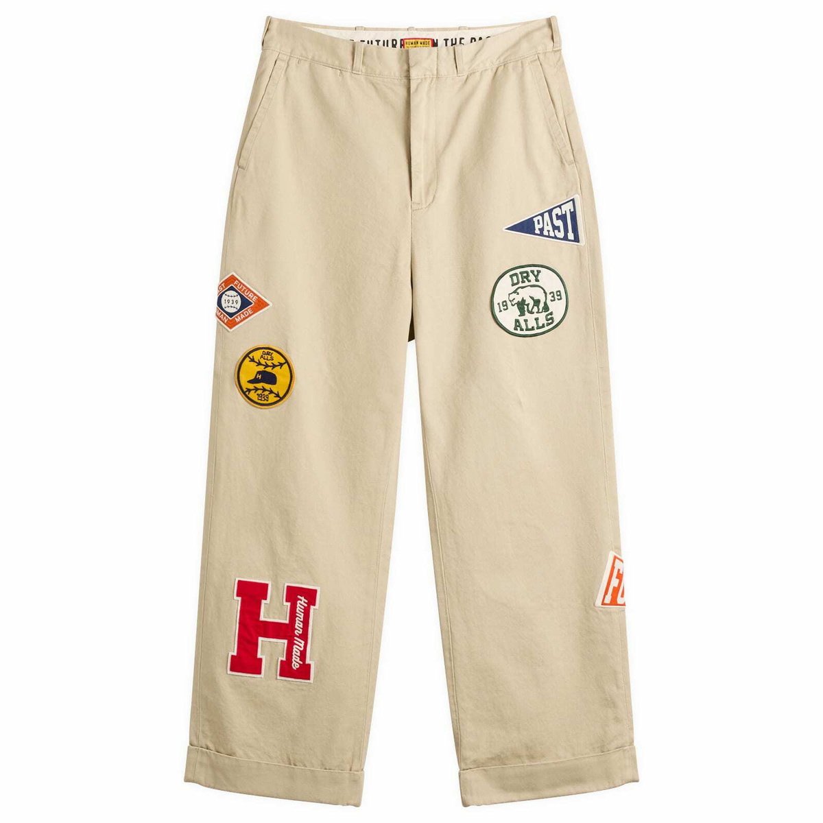 Human Made Men's Military Easy Pant in Olive Drab Human Made