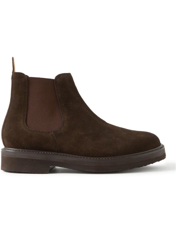 Photo: Grenson - Colin Suede Chelsea Boots - Brown