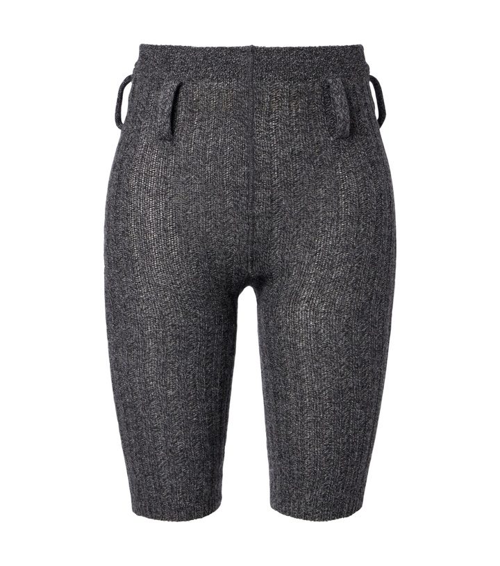 Photo: Prada Knitted wool and cashmere shorts