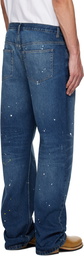 A.P.C. Blue Relaxed Jeans