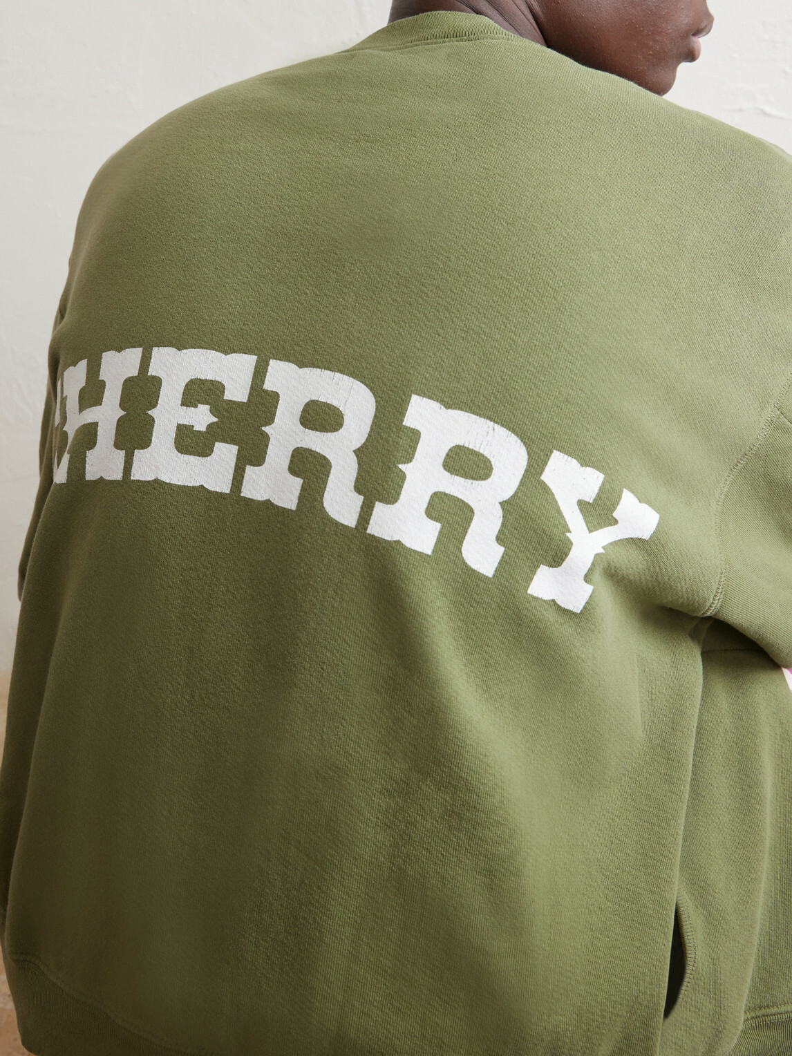 Cherry Los Angeles - Logo-Embroidered Cotton-Jersey Zip-Up Sweatshirt - Green