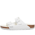 Birkenstock Men's Arizona Triple in White Birko-Flor