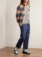 Howlin' - Out of This World Wool-Jacquard Cardigan - Neutrals