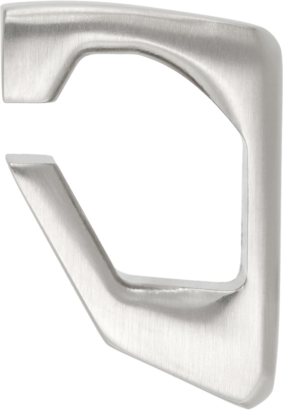 Photo: Rick Owens Silver Porterville Prong Single Ear Cuff