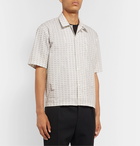 Maison Margiela - Camp-Collar Printed Cotton Shirt - Off-white