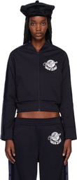 VAQUERA Navy Snap Track Jacket