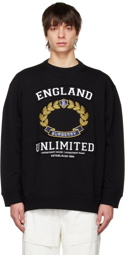 Burberry Black Patch Sweatshirt