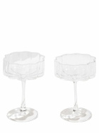 FAZEEK Set Of 2 Clear Wave Coupes