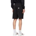 Moncler Black Bermuda Shorts