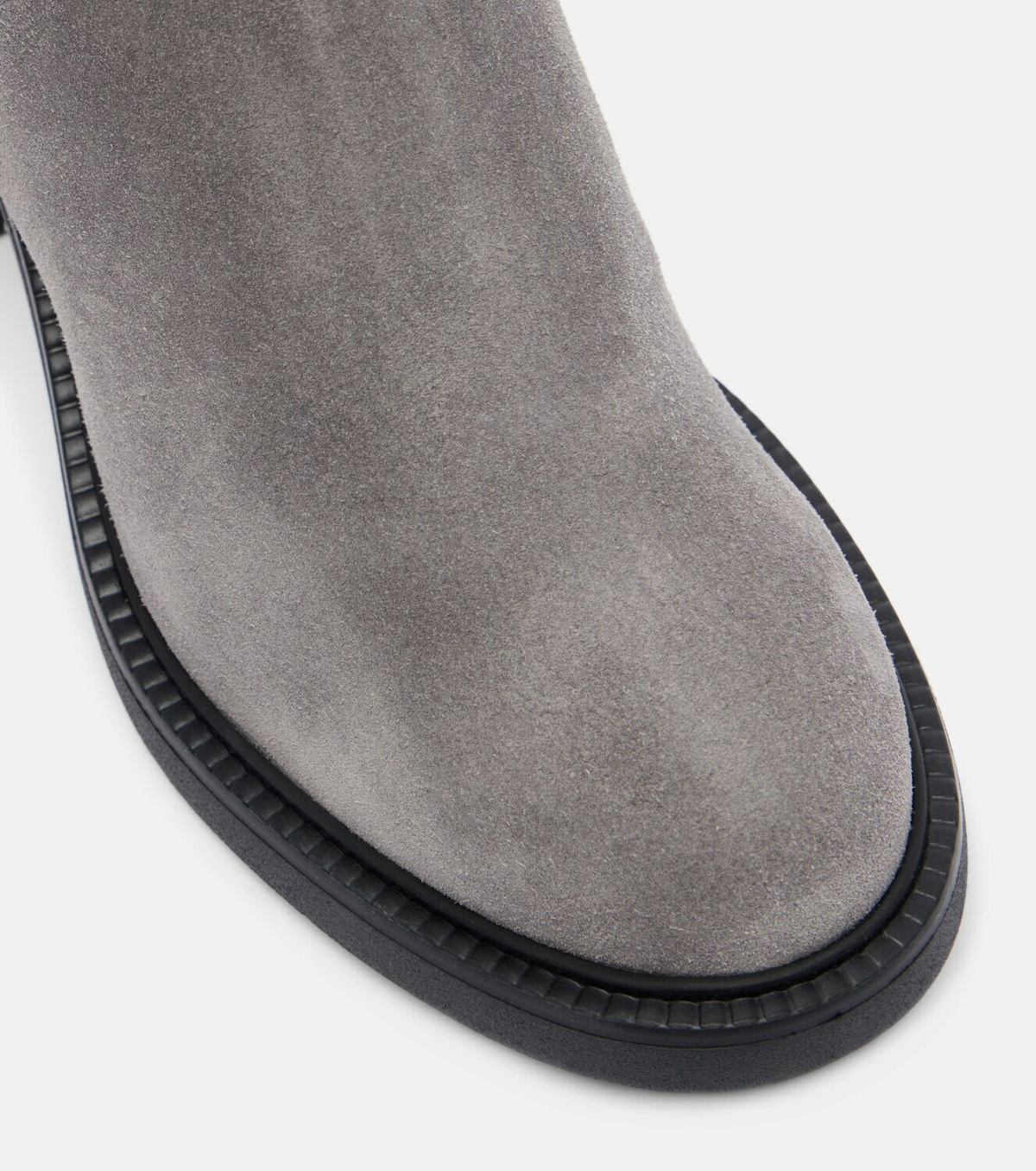 Tod's 60 shearling-trimmed suede ankle boots